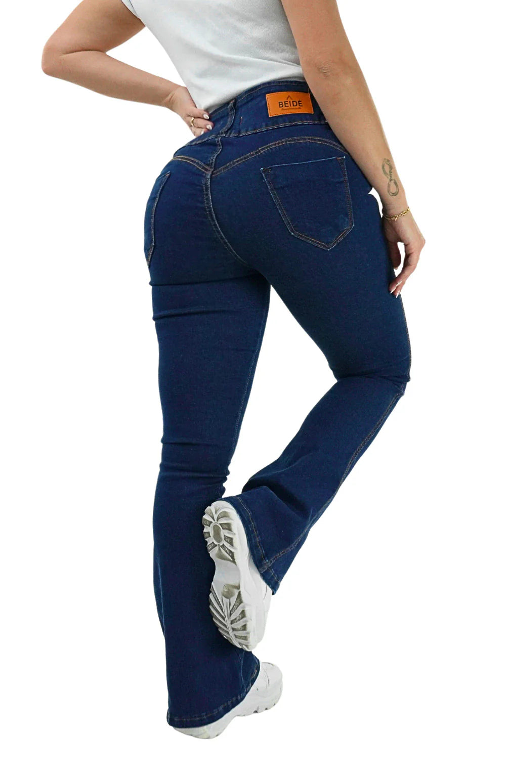 CALÇA JEANS PARA BAIXINHAS - FLARE TRIMODELADORA BLUE