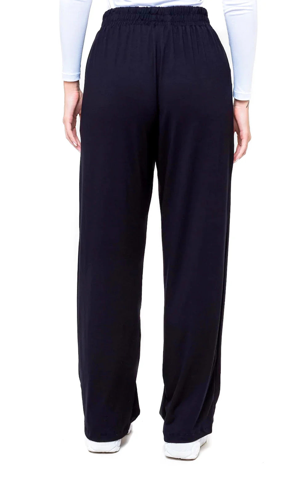 CALÇA PANTALONA PRETA - CAIMENTO SOLTINHO