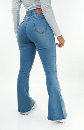 CALÇA JEANS PARA BAIXINHAS - FLARE OCEANE