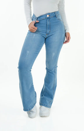 CALÇA JEANS PARA BAIXINHAS - FLARE OCEANE