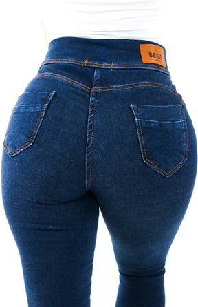 Calça Jeans Feminina - Extreme Power Comfy Capri Blue