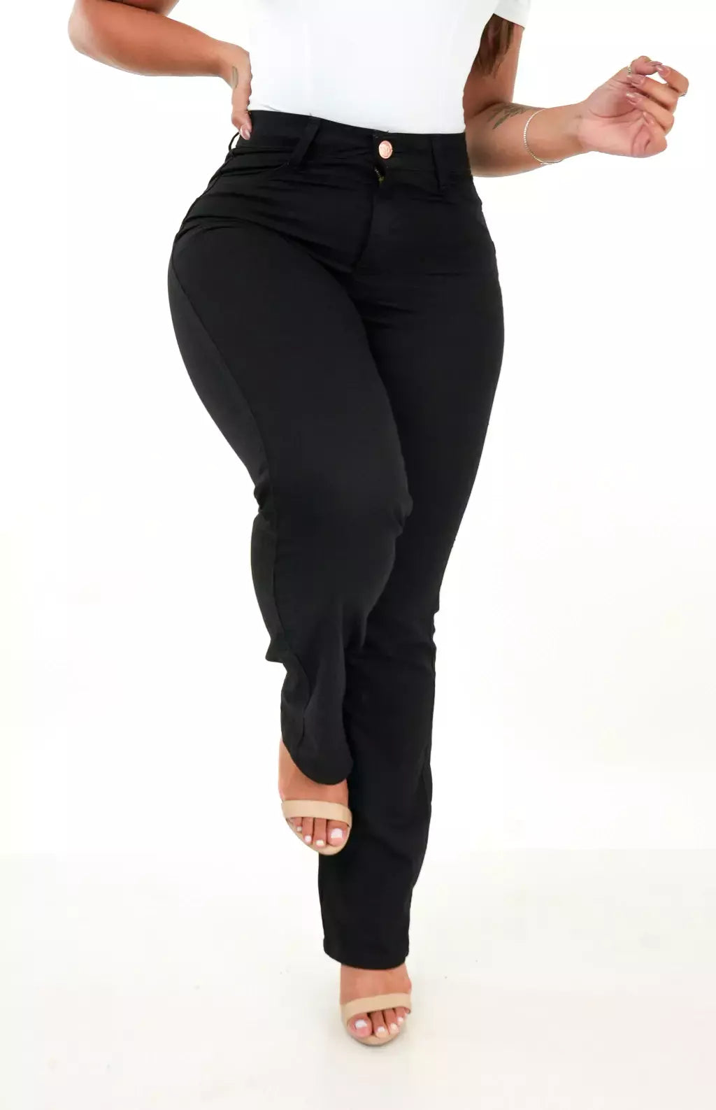 CALÇA JEANS PARA BAIXINHAS - RETA PRETA INTENSE