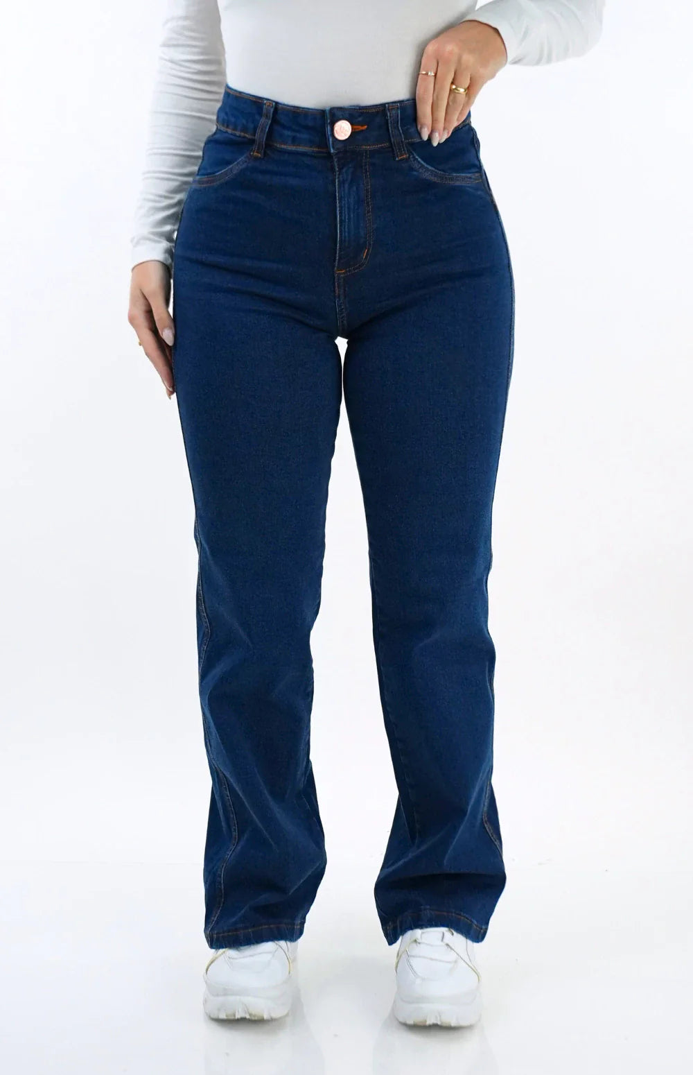 CALÇA JEANS PARA BAIXINHAS - WIDE LEG BLUE