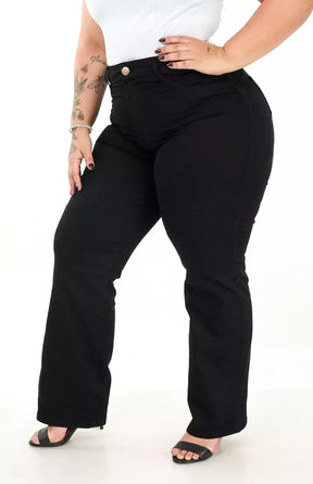 CALÇA JEANS PARA BAIXINHAS - RETA PRETA INTENSE