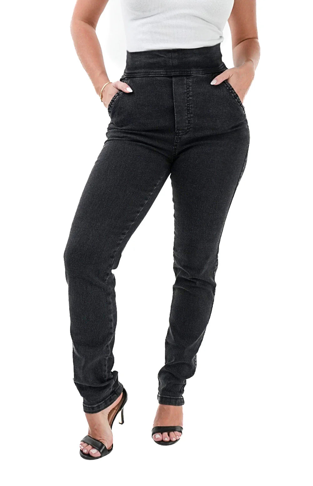 CALÇA JEANS FEMININA - RETA EXTREME POWER COMFY VINTAGE