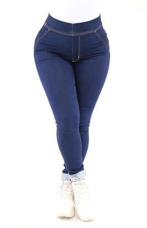 CALÇA JEANS FEMININA - EXTREME POWER COMFY BLUE