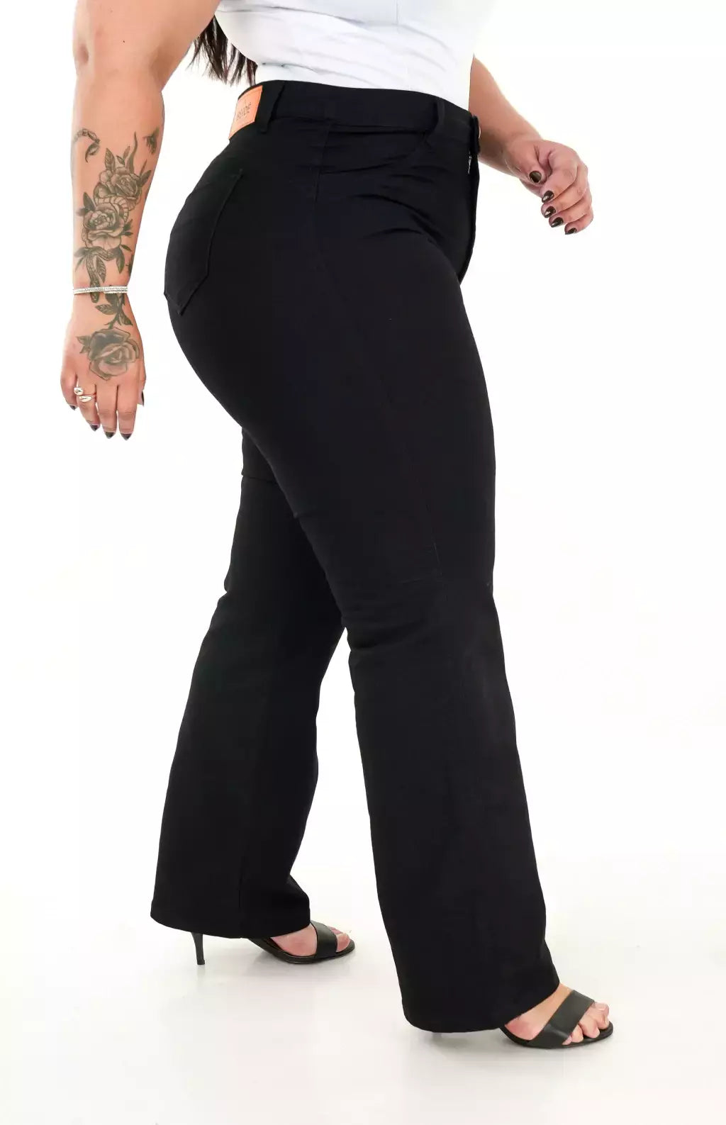 CALÇA JEANS PARA BAIXINHAS - RETA PRETA INTENSE