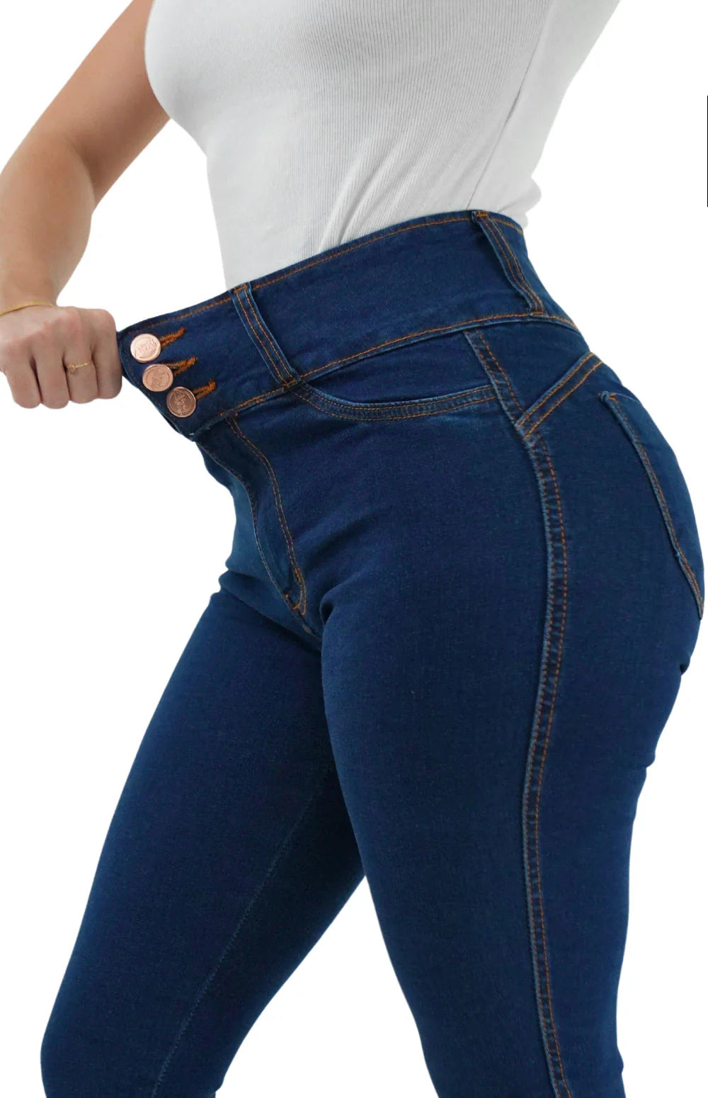 CALÇA JEANS PARA BAIXINHAS - FLARE TRIMODELADORA BLUE