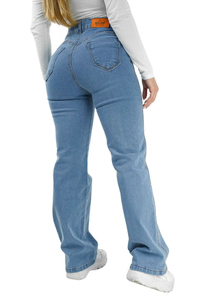 CALÇA JEANS PARA BAIXINHAS - WIDE LEG PISCINE