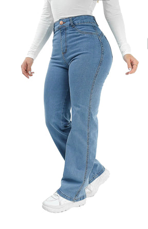 CALÇA JEANS PARA BAIXINHAS - WIDE LEG PISCINE