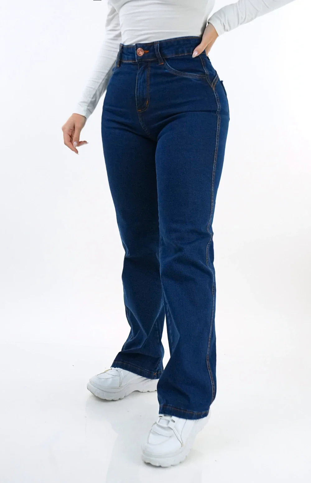 CALÇA JEANS PARA BAIXINHAS - WIDE LEG BLUE