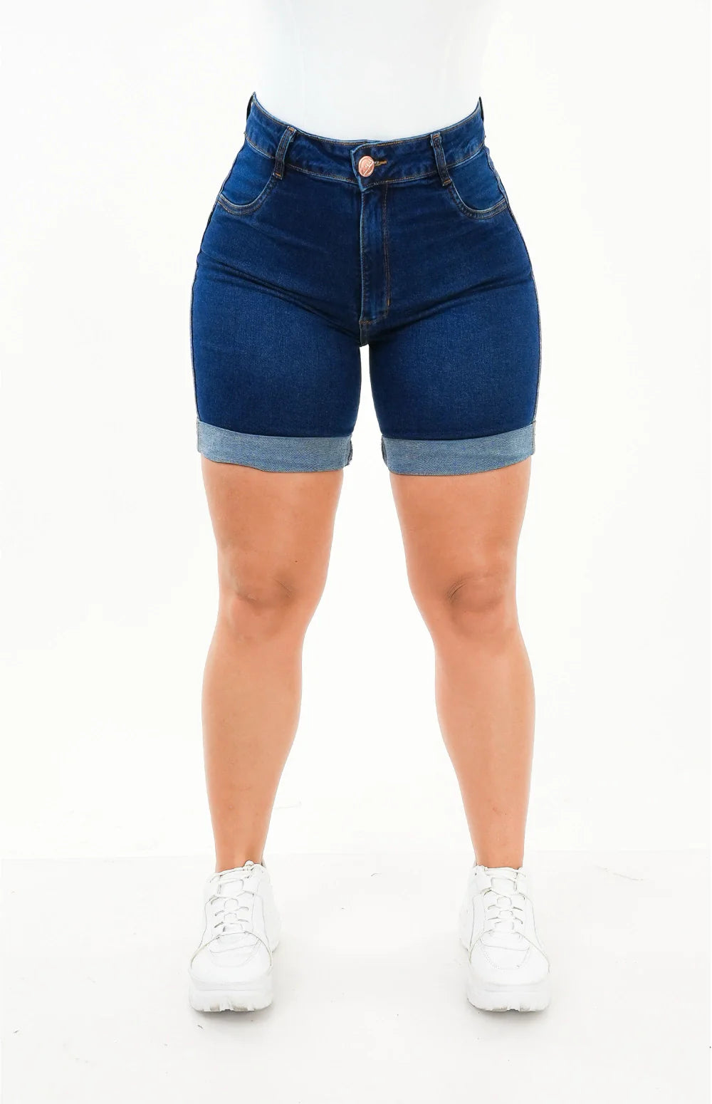 Shorts Jeans Feminino - Índigo Blue
