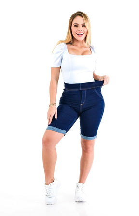 Bermuda Ciclista Blue - Extreme Power Comfy