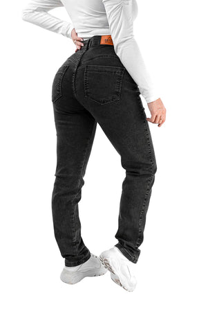 CALÇA JEANS FEMININA - MOM JEANS VINTAGE