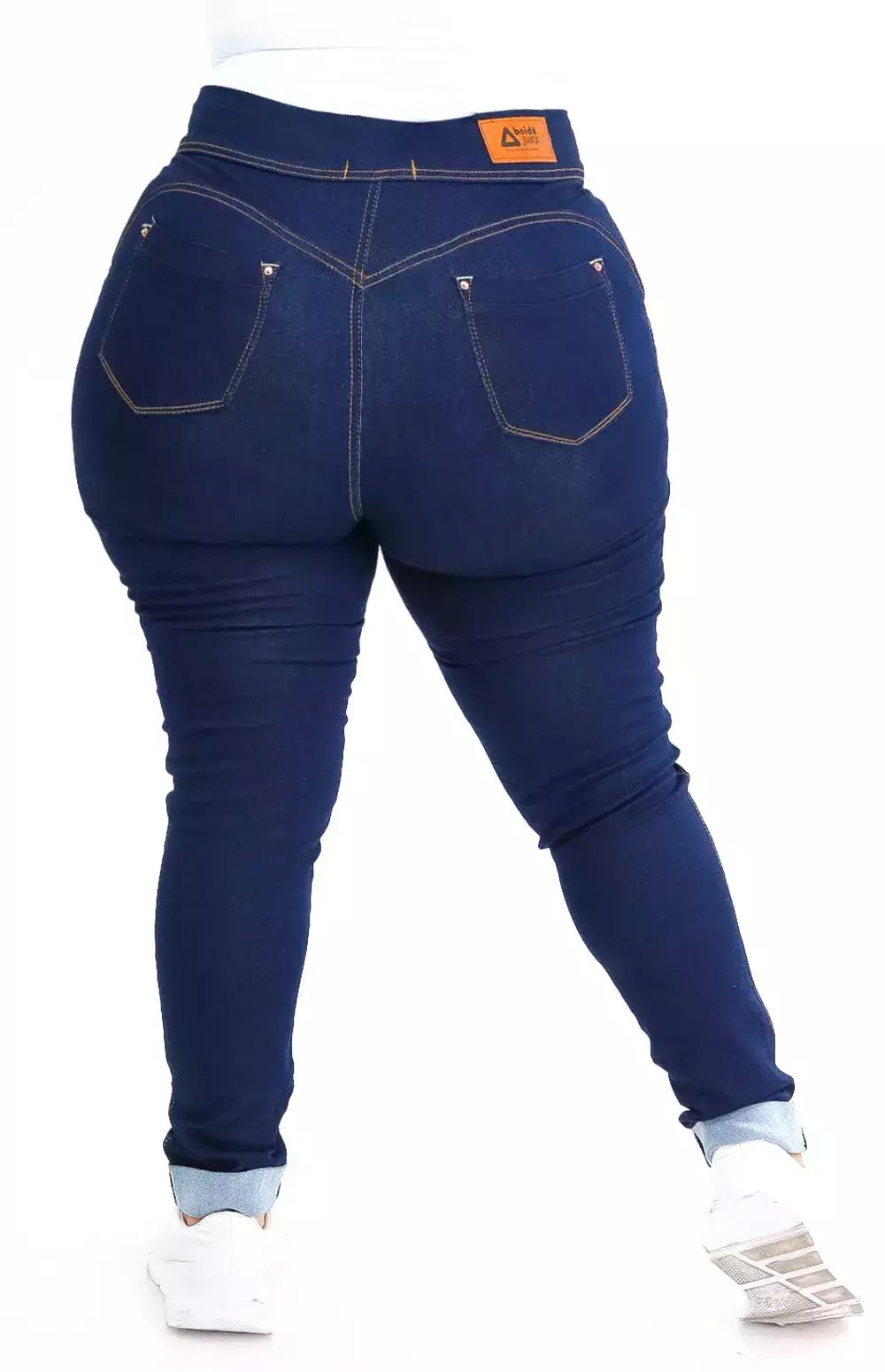 CALÇA JEANS PLUS SIZE - EXTREME POWER COMFY BLUE