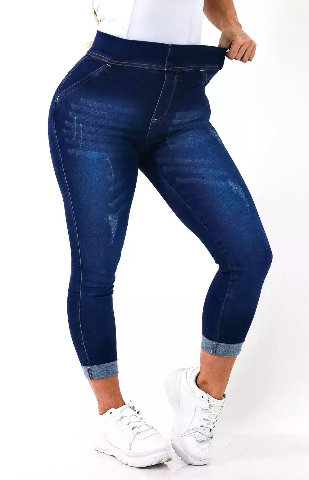 Calça Jeans Feminina - Extreme Power Comfy Capri