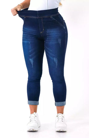Calça Jeans Feminina - Extreme Power Comfy Capri