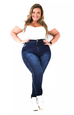 Calça Jeans Plus Size - Básica UP Aquarium