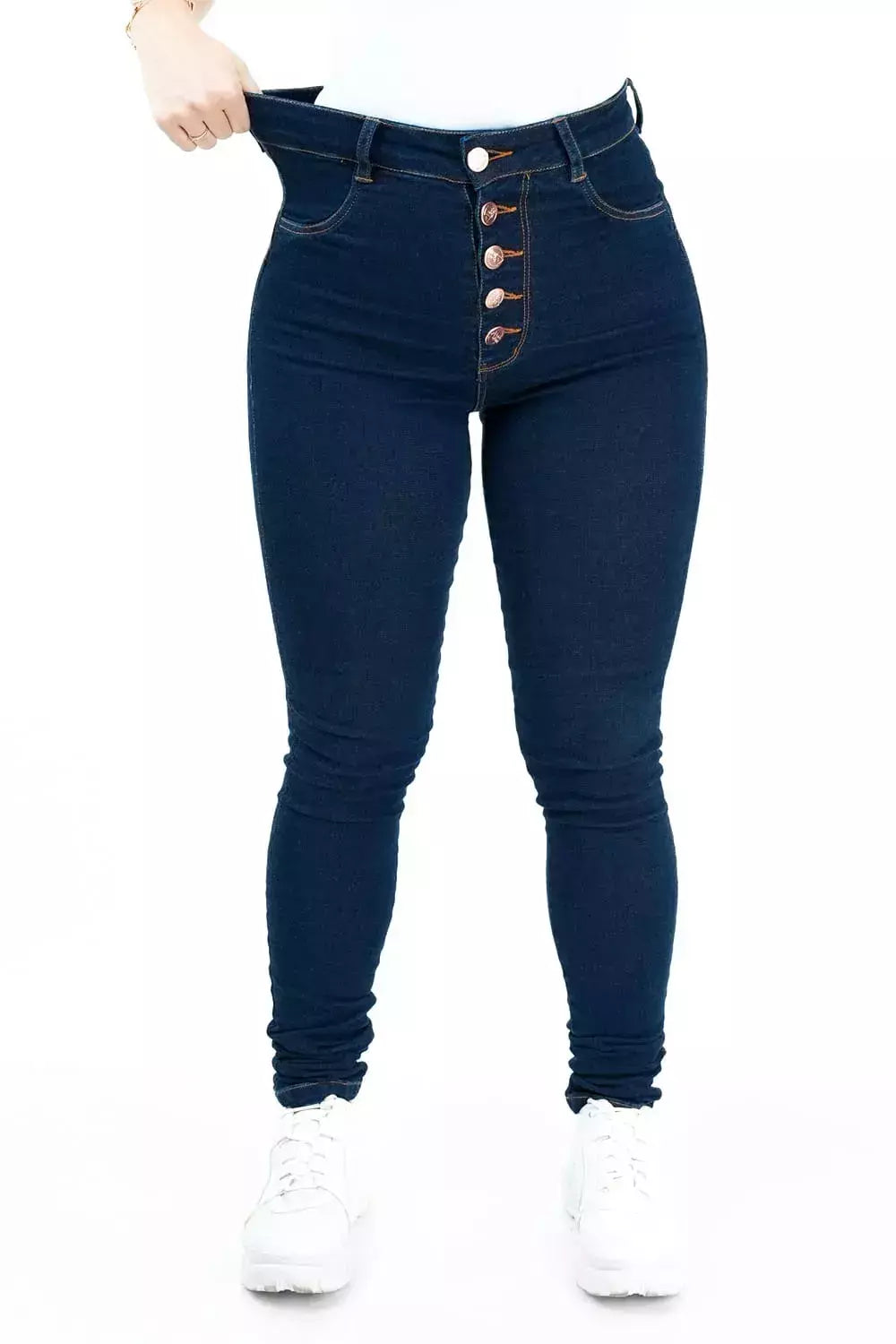 Calça Jeans Feminina - 5 Botões Blue