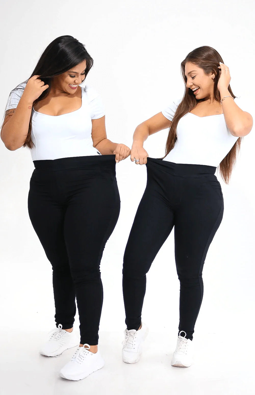 CALÇA JEANS FEMININA - EXTREME POWER COMFY PRETA
