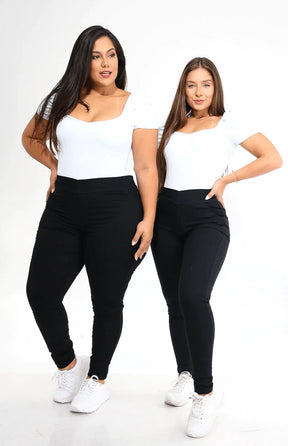 CALÇA JEANS FEMININA - EXTREME POWER COMFY PRETA