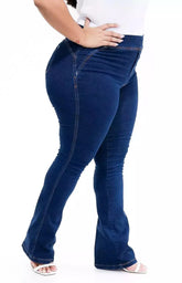 Calça Jeans Plus Size - Extreme Power Comfy Flare