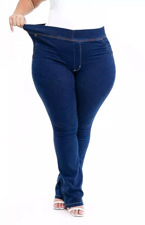 Calça Jeans Plus Size - Extreme Power Comfy Flare