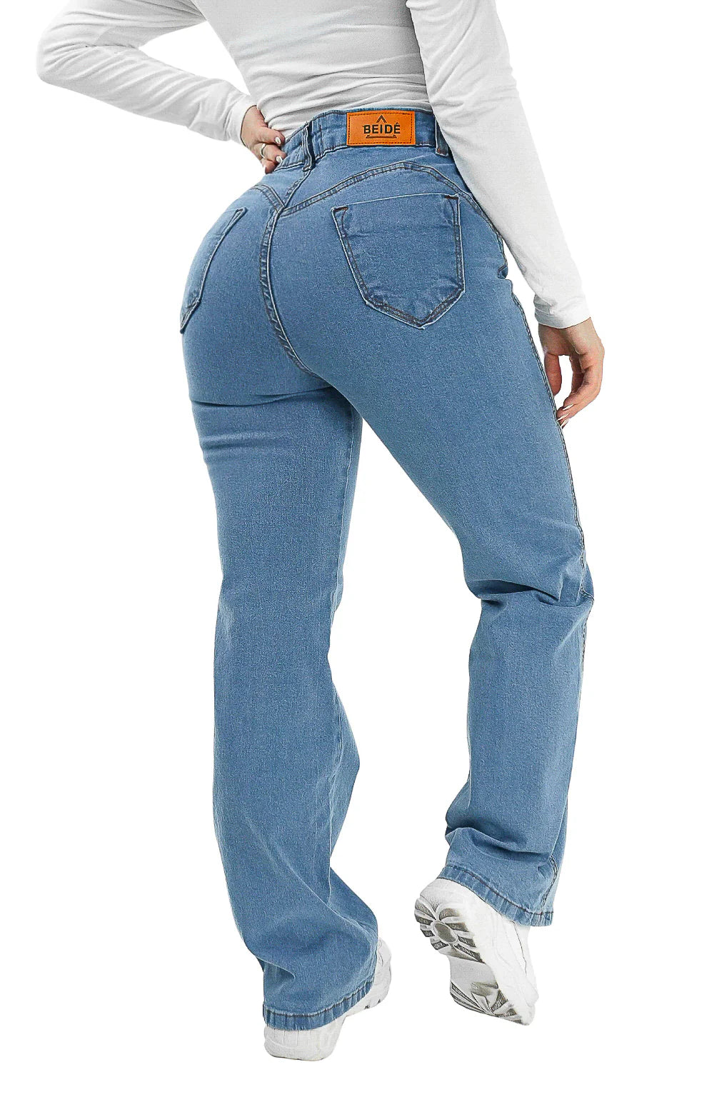 CALÇA JEANS PARA BAIXINHAS - WIDE LEG PISCINE
