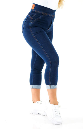 Calça Jeans Feminina - Extreme Power Comfy Capri Blue