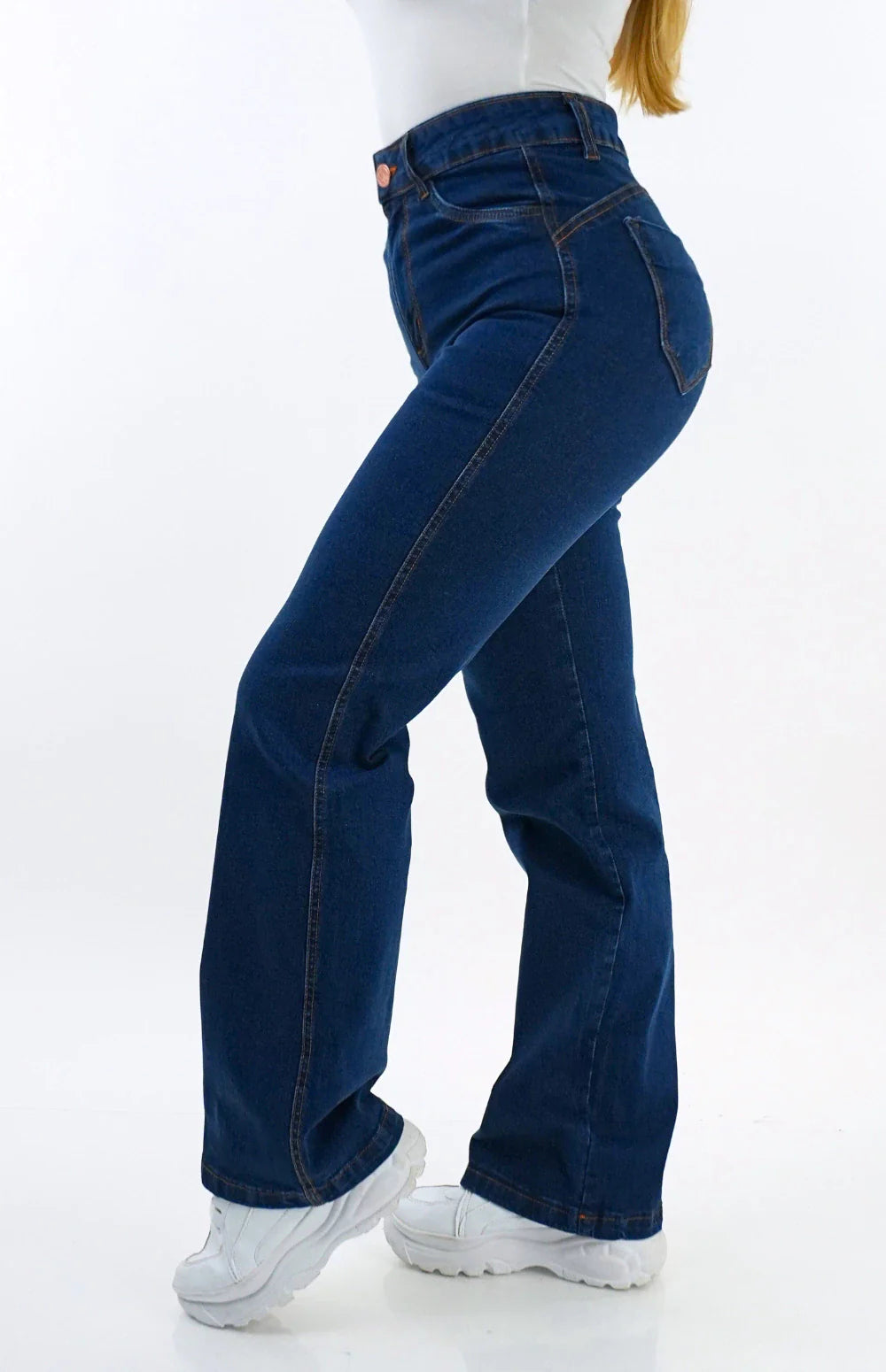 CALÇA JEANS PARA BAIXINHAS - WIDE LEG BLUE