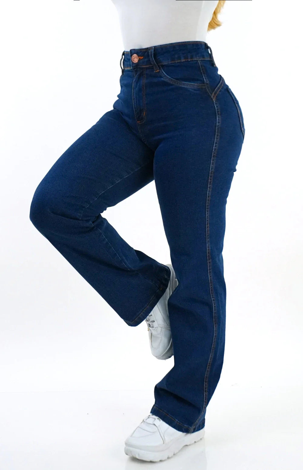 CALÇA JEANS PARA BAIXINHAS - WIDE LEG BLUE