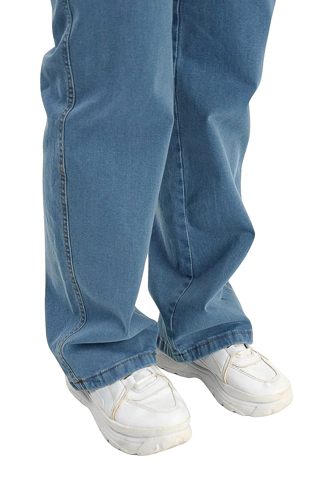CALÇA JEANS PARA BAIXINHAS - WIDE LEG PISCINE