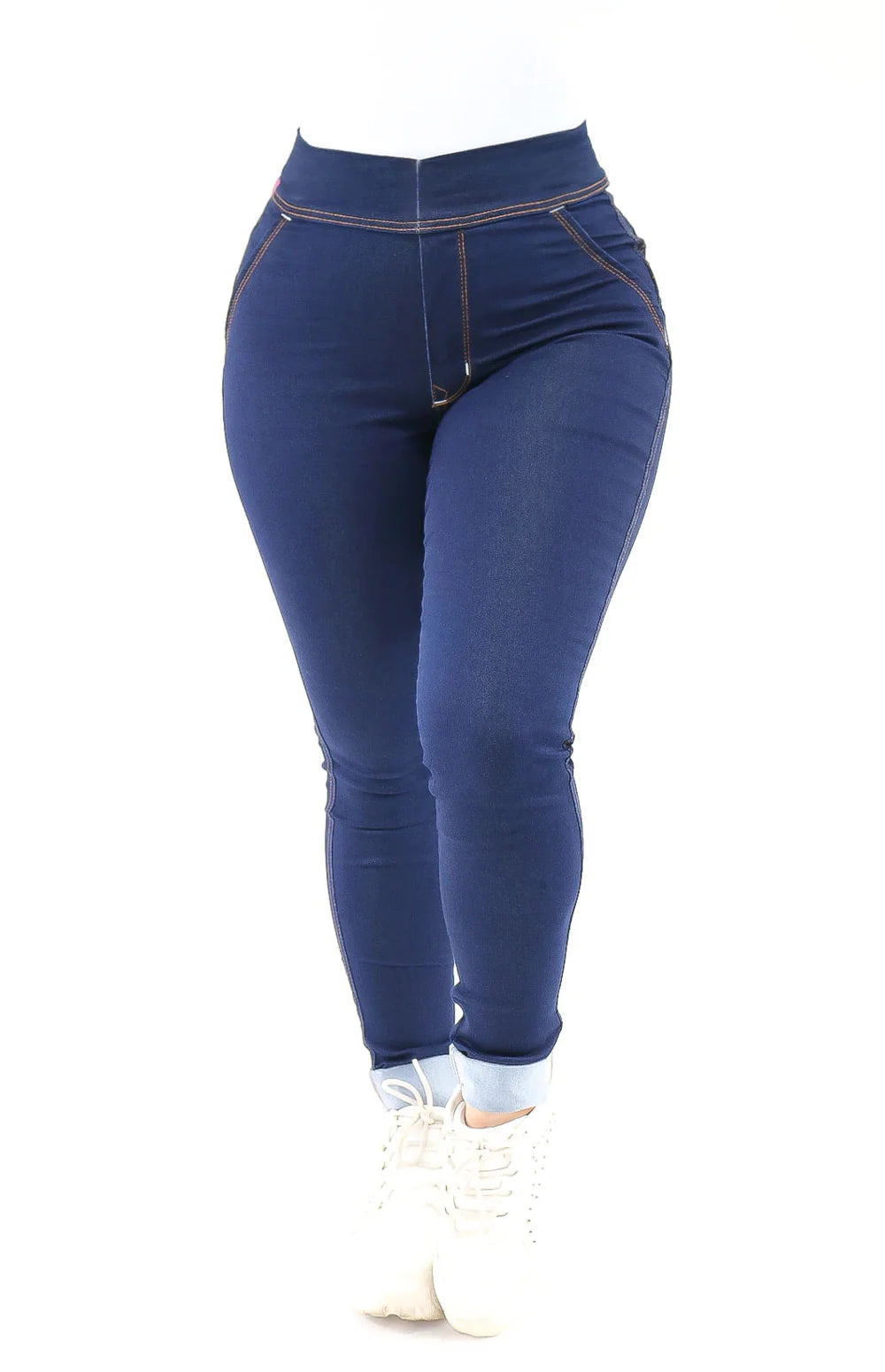 CALÇA JEANS FEMININA - EXTREME POWER COMFY BLUE