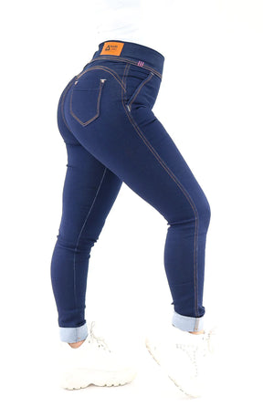 CALÇA JEANS FEMININA - EXTREME POWER COMFY BLUE