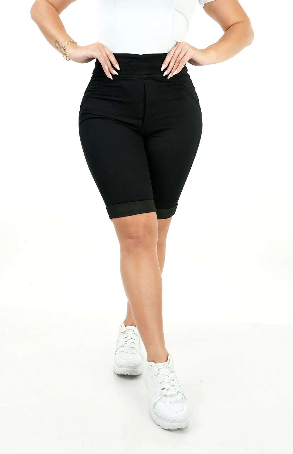 Bermuda ciclista Extreme Power Comfy - Preta