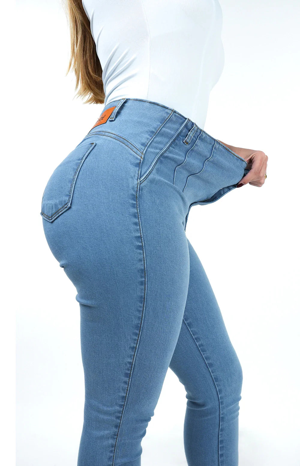 CALÇA JEANS FEMININA - HIPER MODELADORA CURVES CLARA