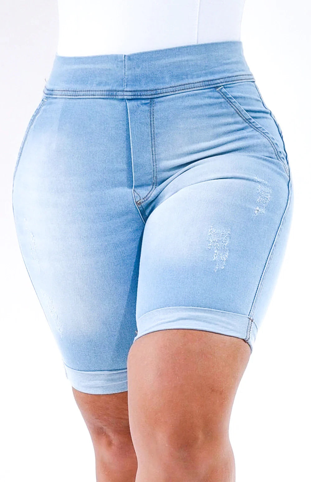 Bermuda ciclista Jeans - EXTREME POWER COMFY