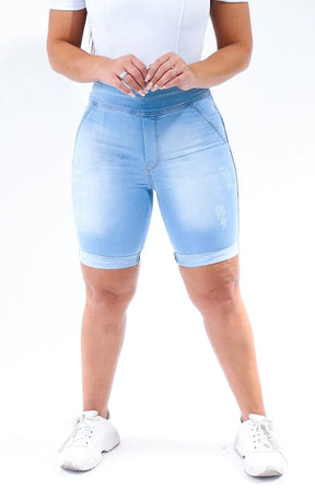 Bermuda ciclista Jeans - EXTREME POWER COMFY