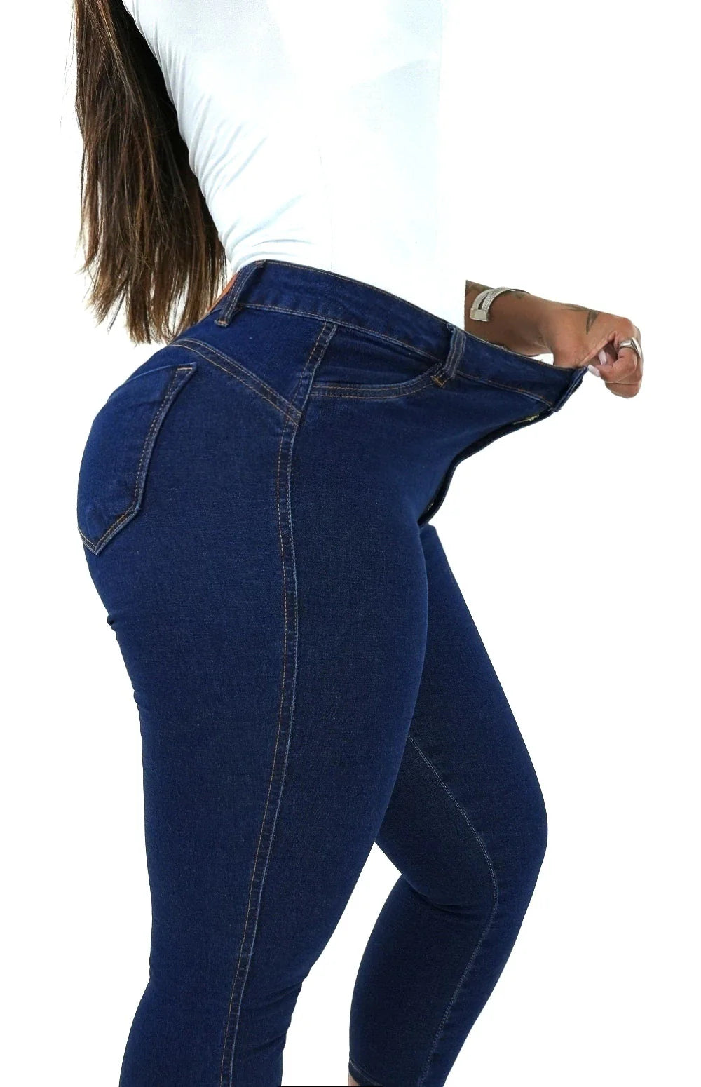 CALÇA JEANS FEMININA - CAPRI MAX COMFORT