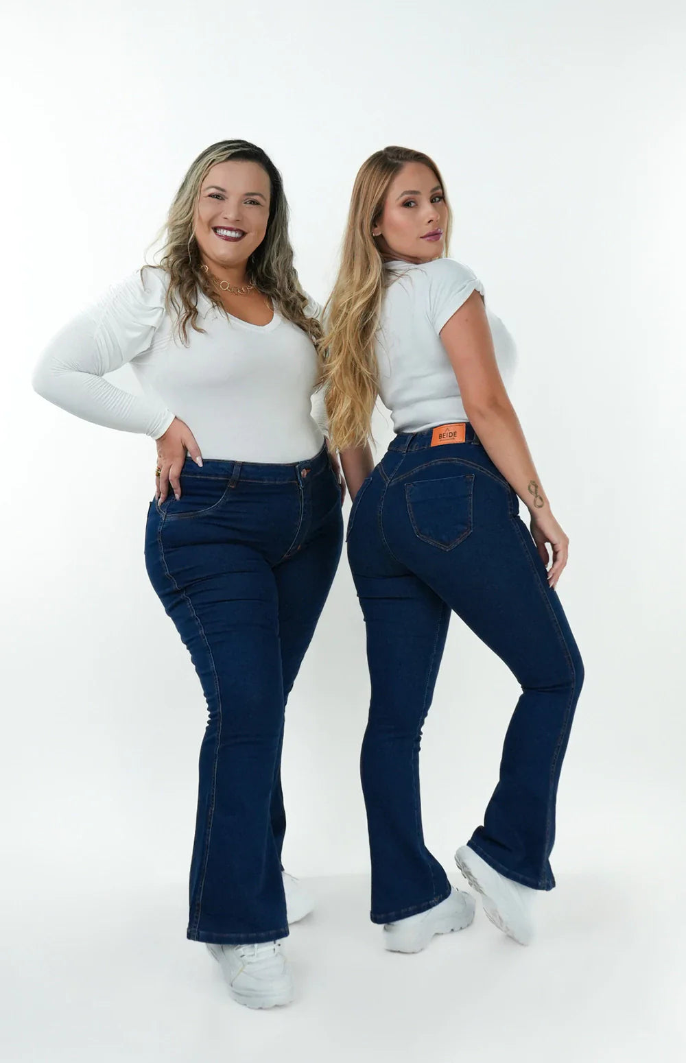 CALÇA JEANS FLARE PARA BAIXINHAS - ESSENCIAL