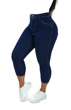 CALÇA JEANS FEMININA - CAPRI MAX COMFORT