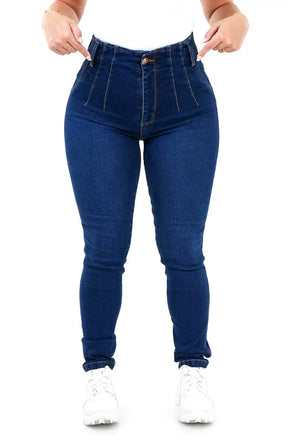 CALÇA JEANS FEMININA - HIPER MODELADORA CURVES