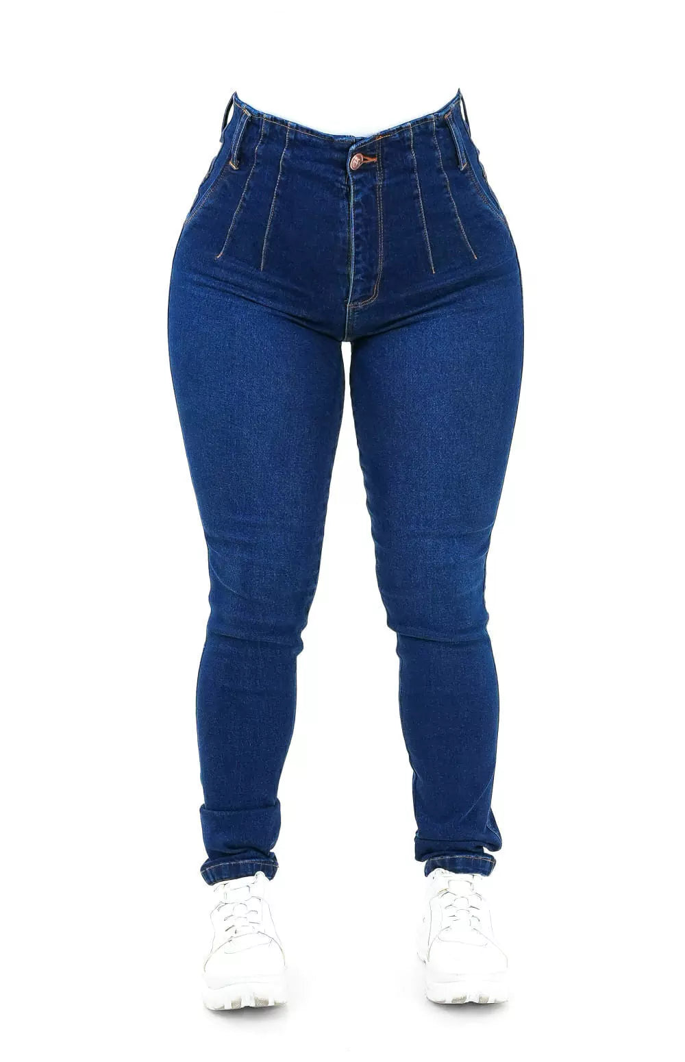 CALÇA JEANS FEMININA - HIPER MODELADORA CURVES