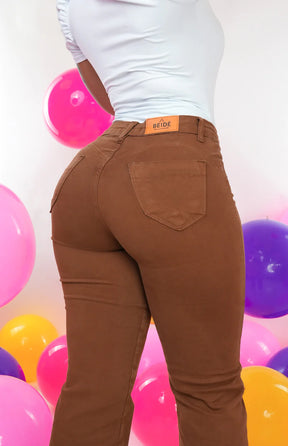 CALÇA FEMININA - WIDE LEG TERRACOTA