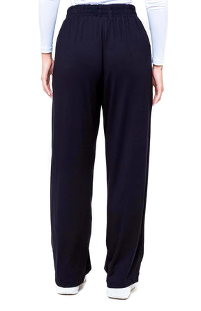 CALÇA PANTALONA PRETA - CAIMENTO SOLTINHO