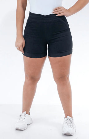 SHORTS JEANS EXTREME POWER COMFY - PRETO