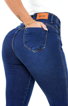 CALÇA JEANS FEMININA - HIPER MODELADORA CURVES