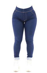 CALÇA JEANS FEMININA - EXTREME POWER COMFY BLUE